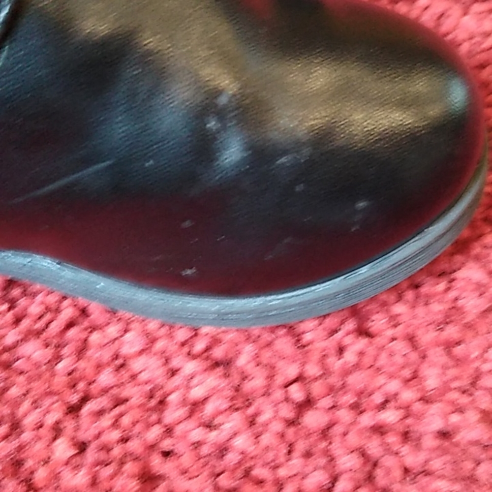 bebe girls Black Ankle Boots with Bling. Toddler Sz 7. - Picture 9 of 12